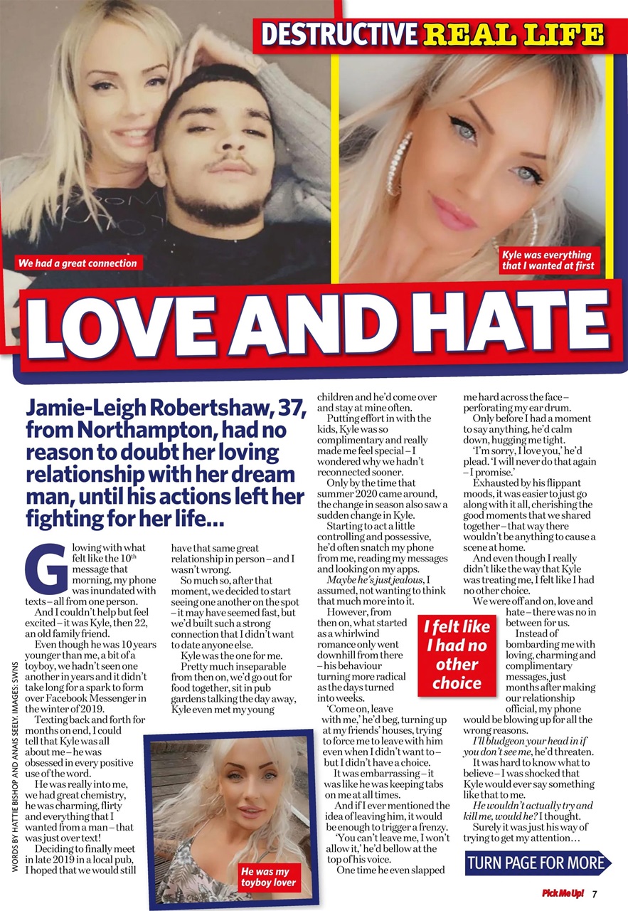 Pick Me Up Preview Pages