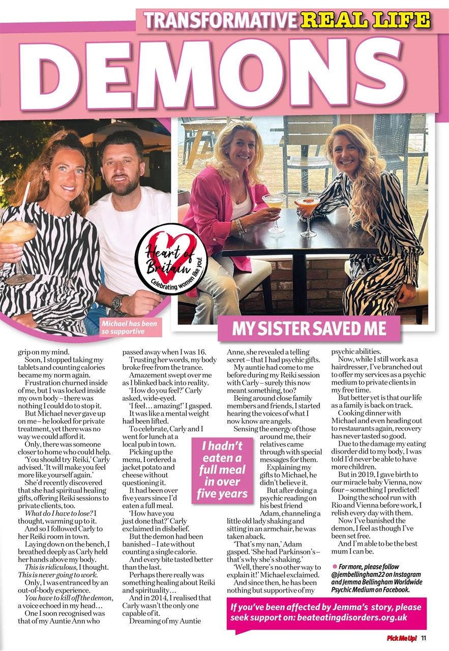 Pick Me Up Preview Pages