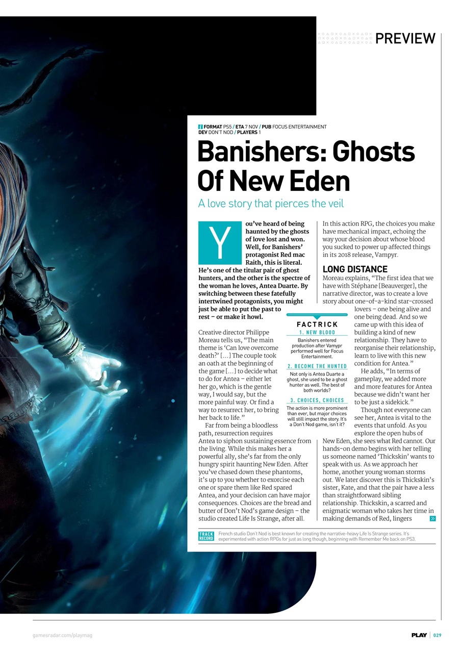 PLAY Magazine Preview Pages