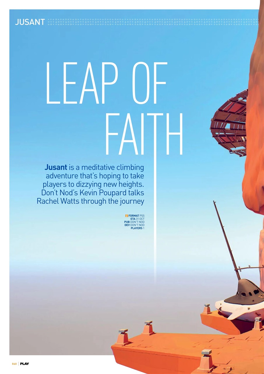 PLAY Magazine Preview Pages