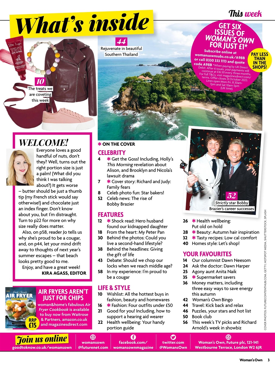 Woman's Own Preview Pages