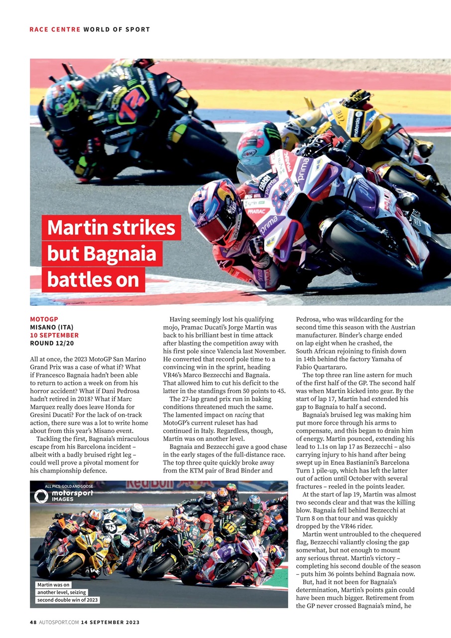 Autosport Preview Pages