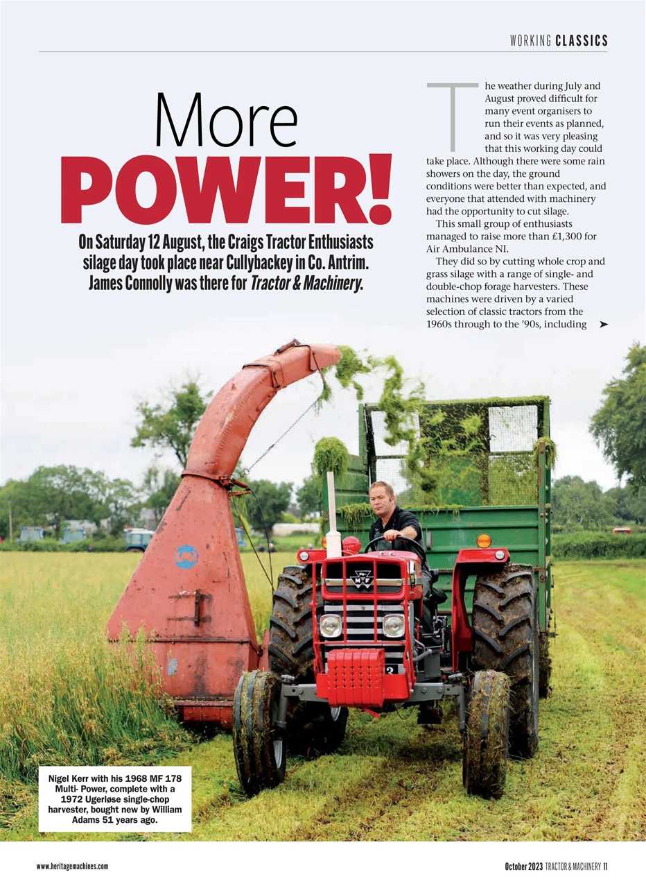 Tractor & Machinery Preview Pages