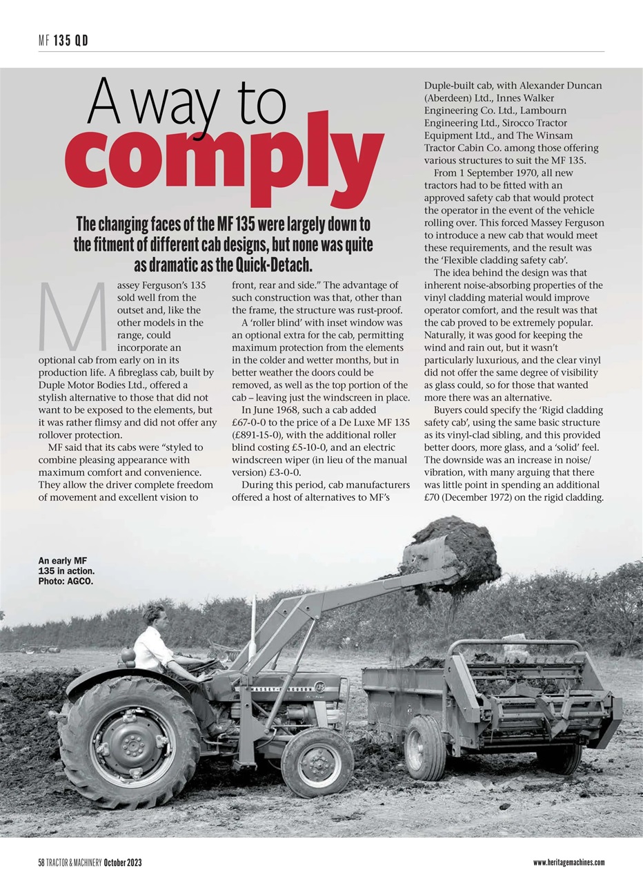 Tractor & Machinery Preview Pages