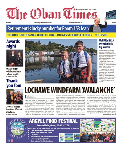 The Oban Times & Lochaber Times issue 