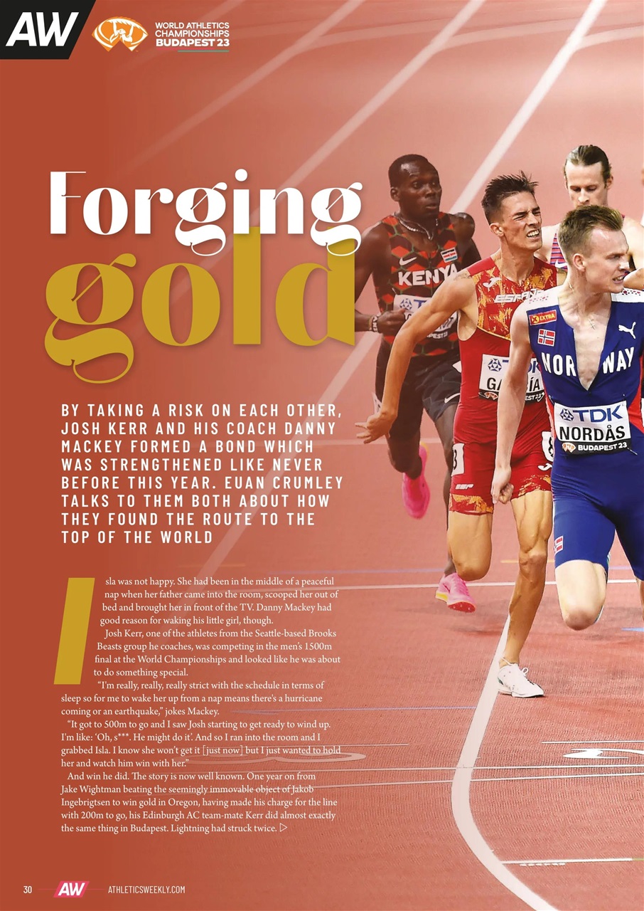 AW – Athletics Weekly Magazine Preview Pages