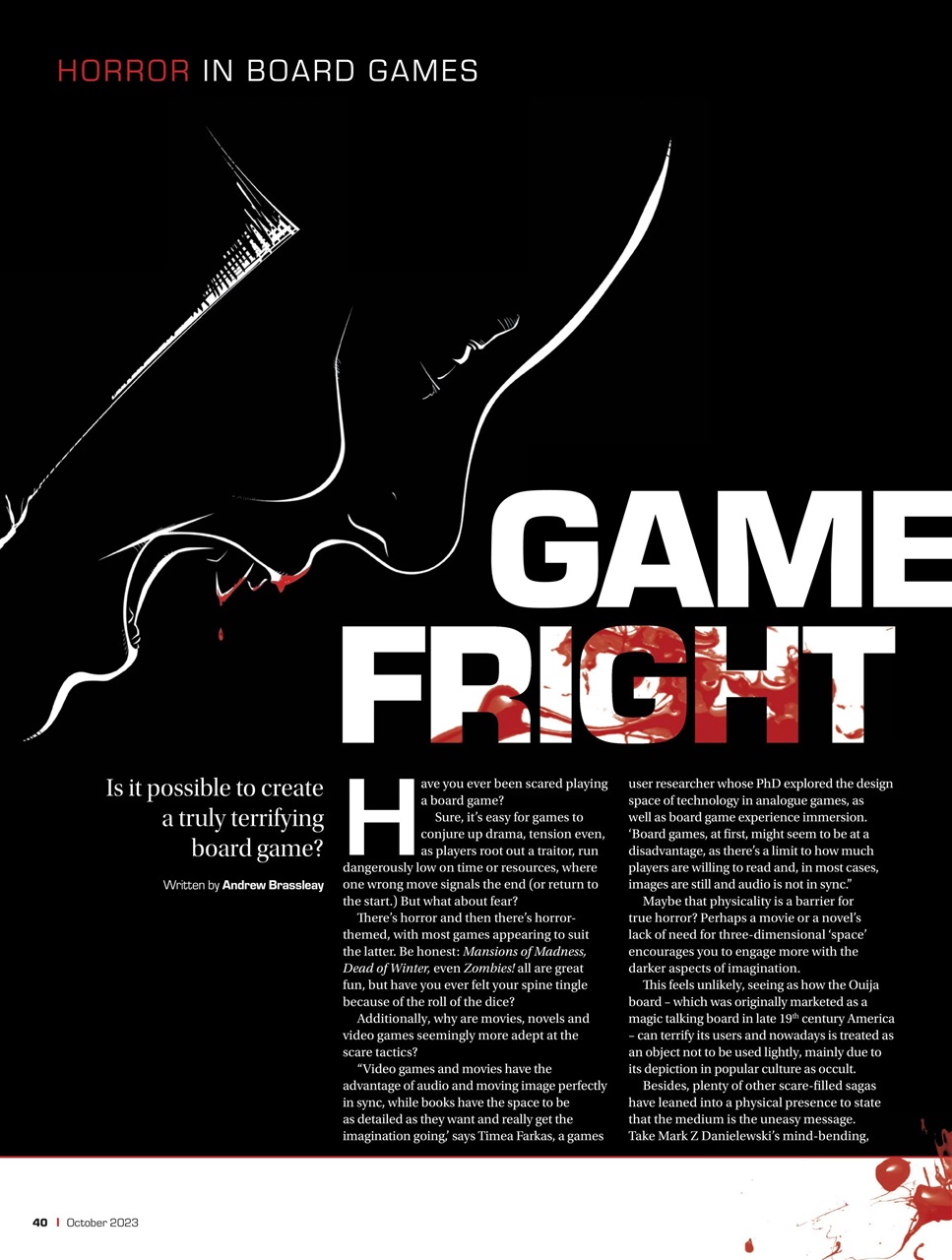 Tabletop Gaming Preview Pages