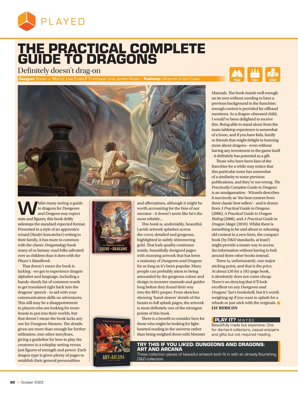 Tabletop Gaming Preview Pages