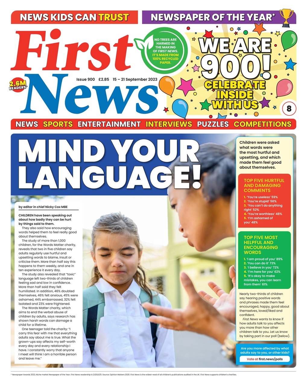 First News Preview Pages