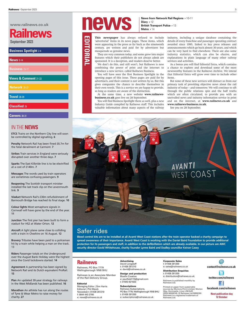 Railnews Preview Pages