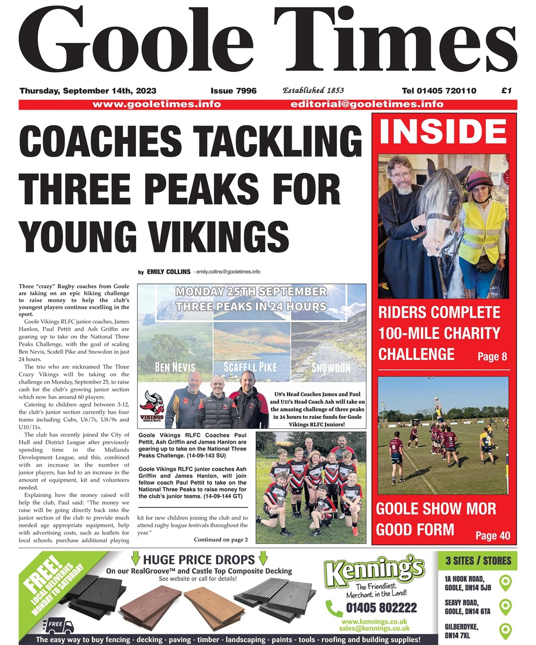 Goole Times Preview Pages