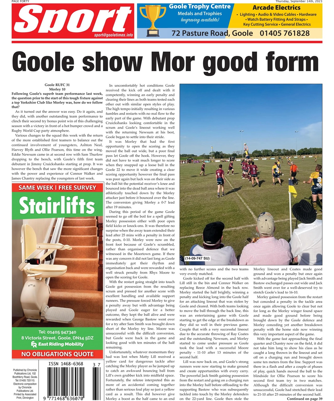 Goole Times Preview Pages