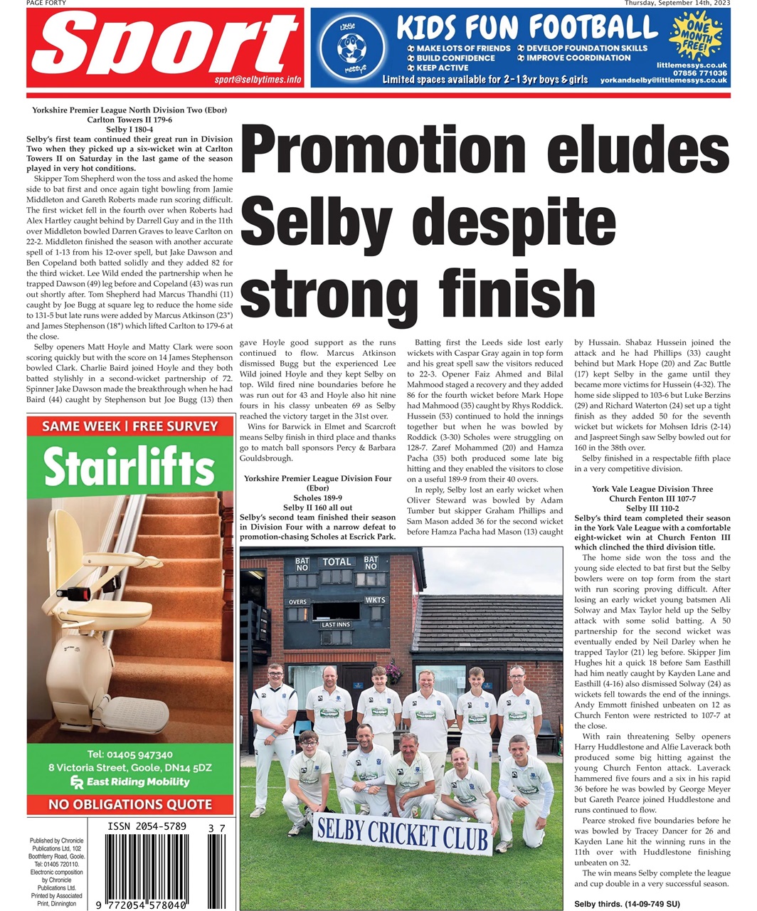 Selby Times Preview Pages