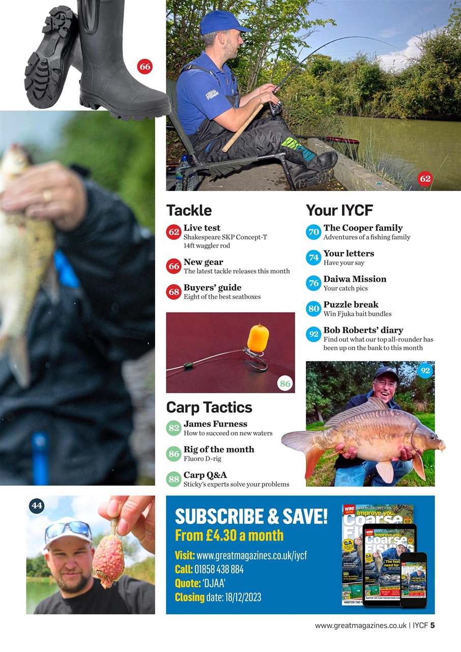 Improve Your Coarse Fishing Preview Pages