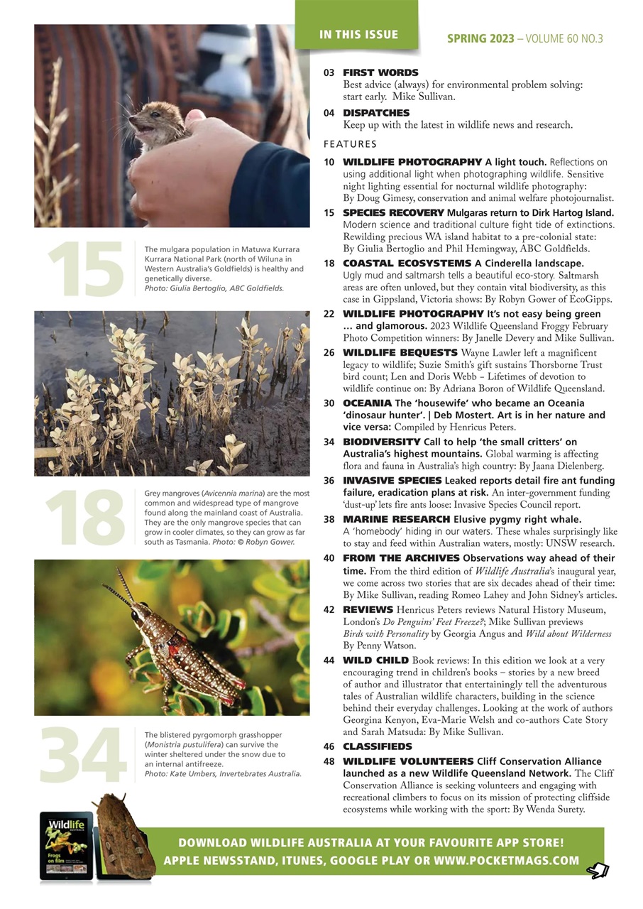 Wildlife Australia Preview Pages