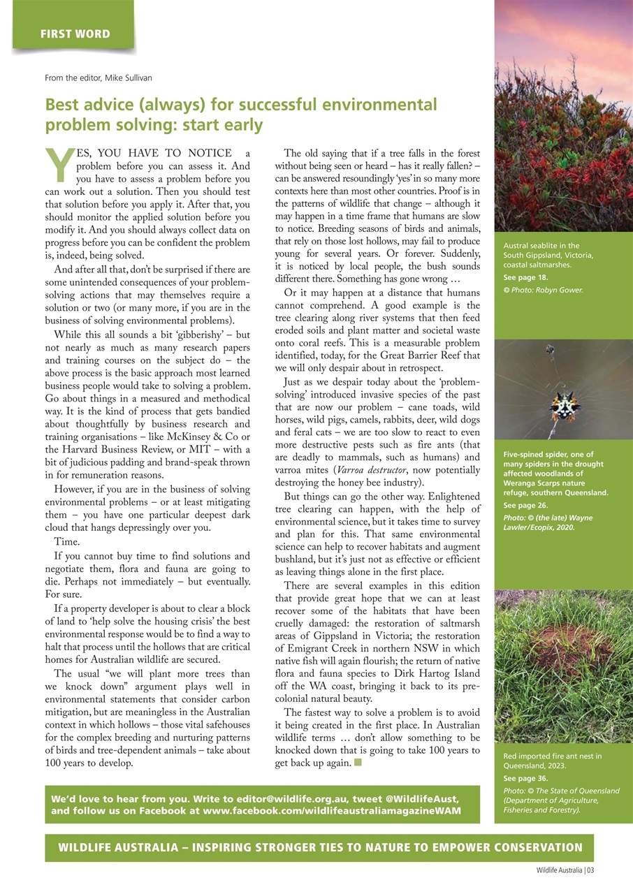 Wildlife Australia Preview Pages