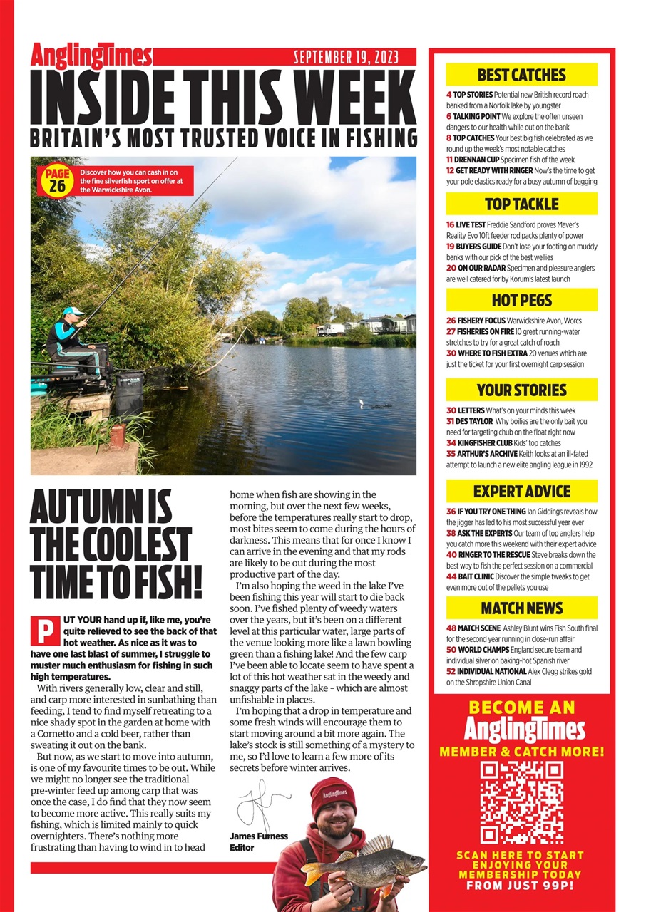 Angling Times Preview Pages