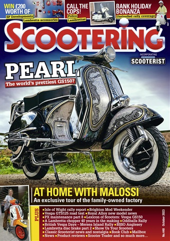 Scootering issue October 2023