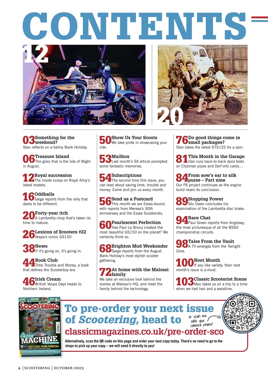 Scootering Preview Pages