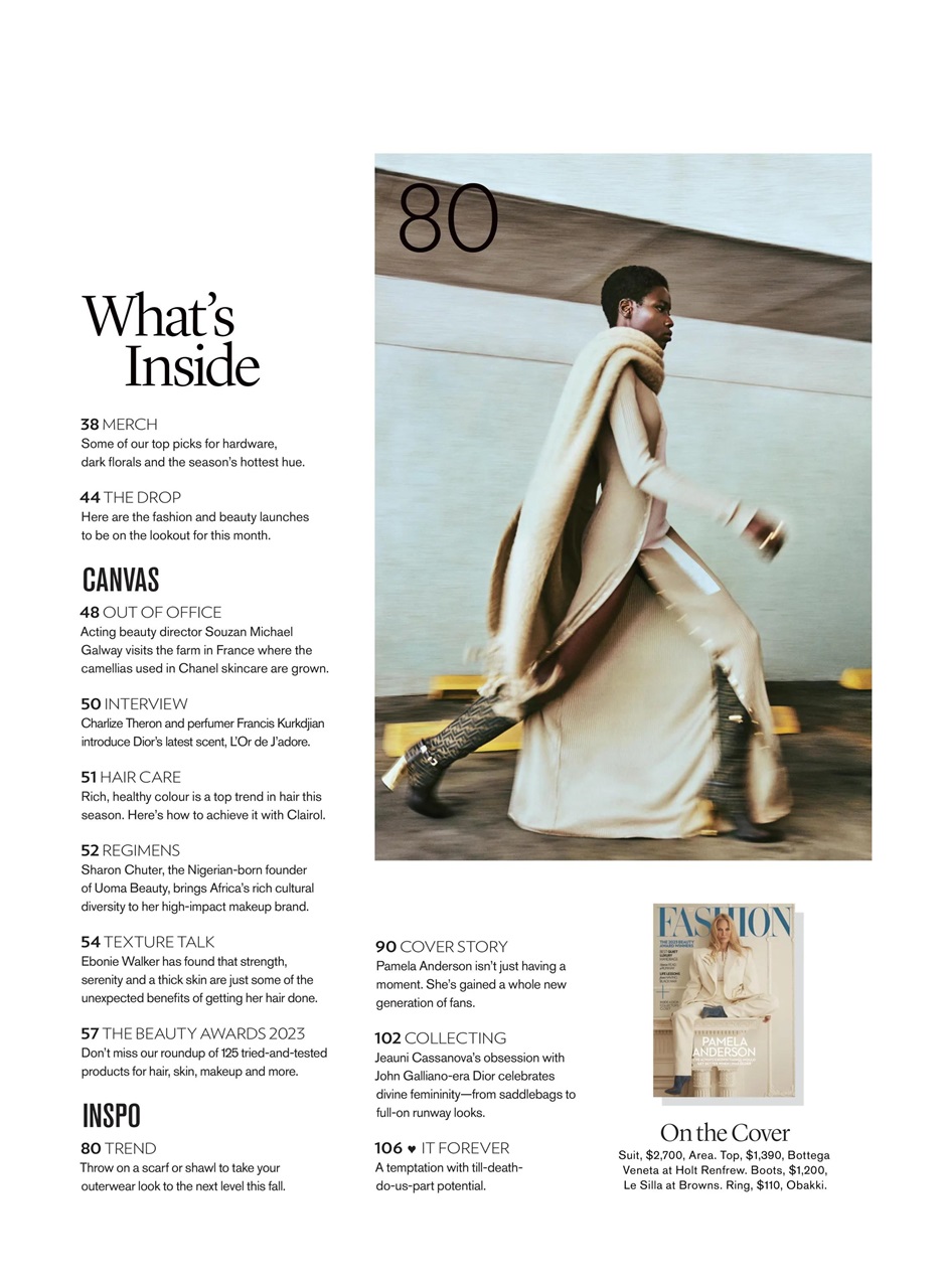 Fashion Magazine Preview Pages