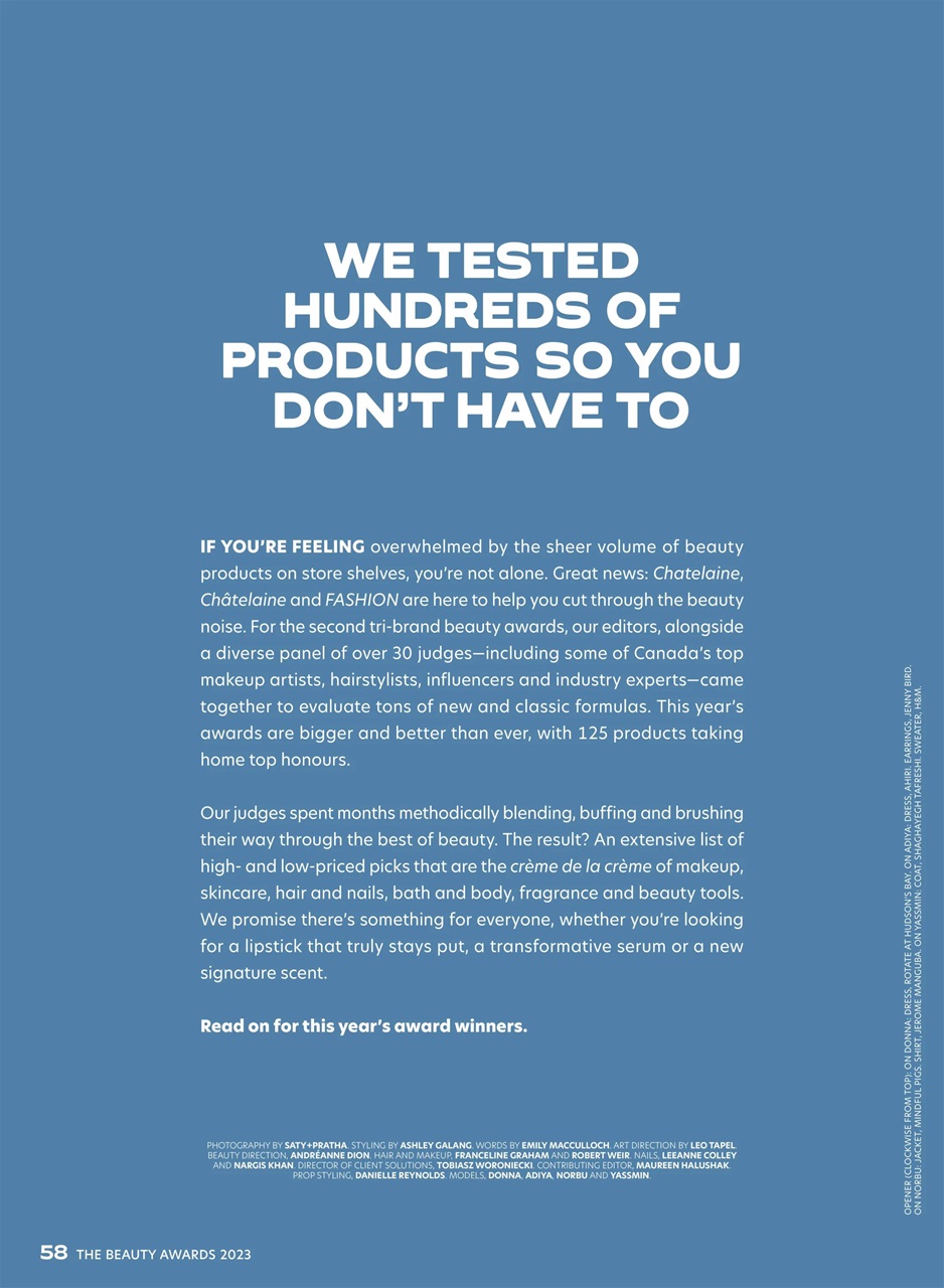 Fashion Magazine Preview Pages