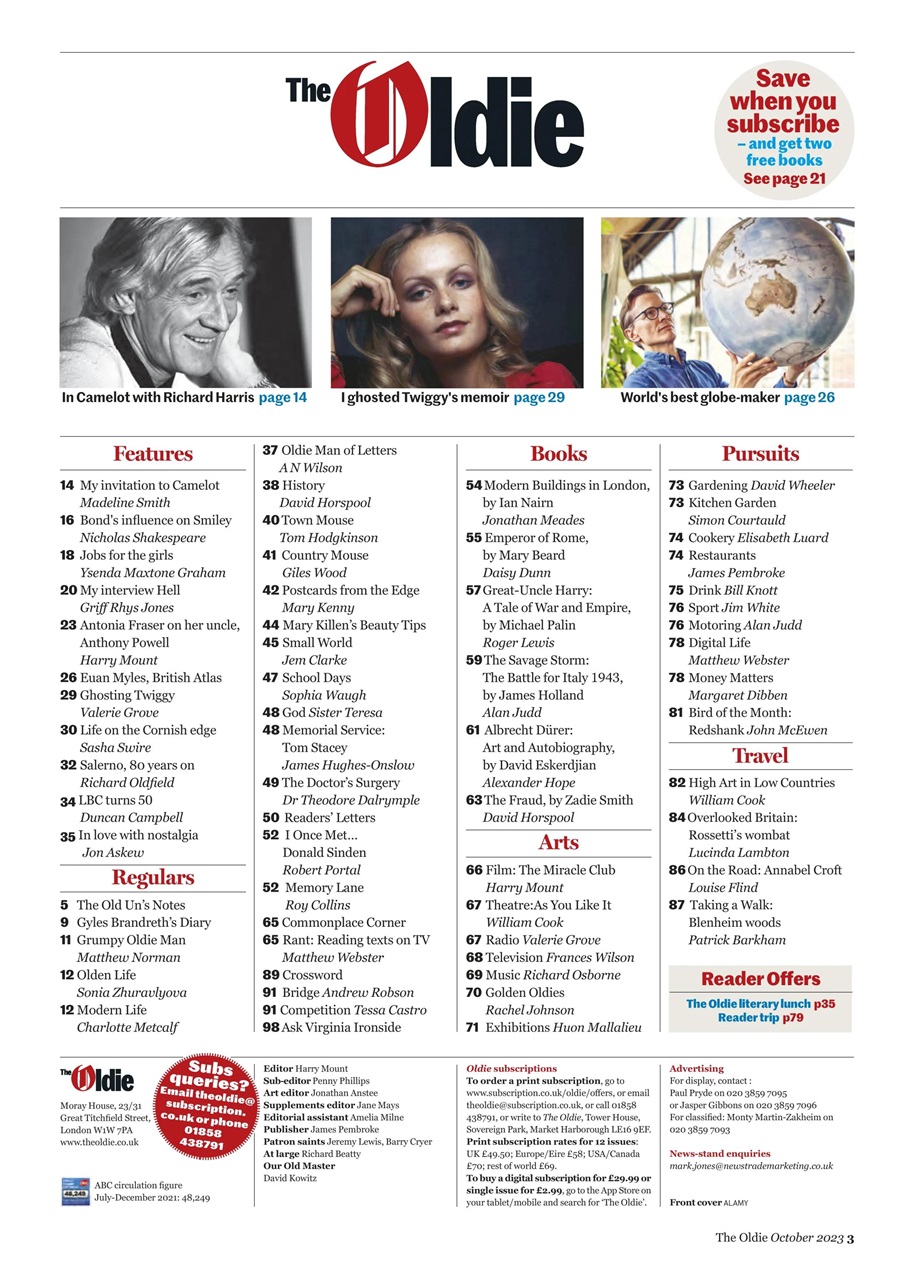 The Oldie Preview Pages