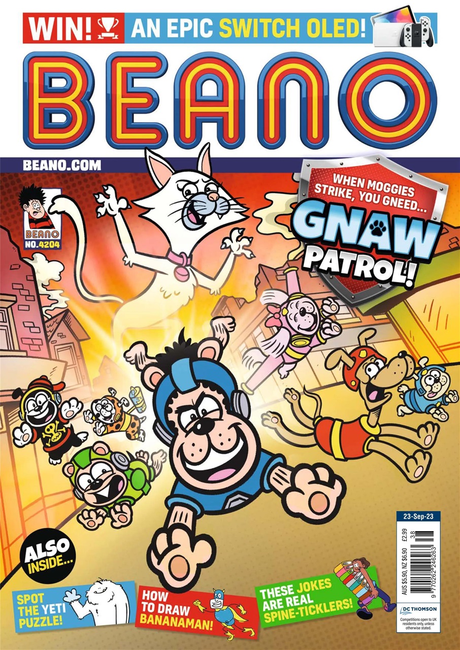 Beano Preview Pages