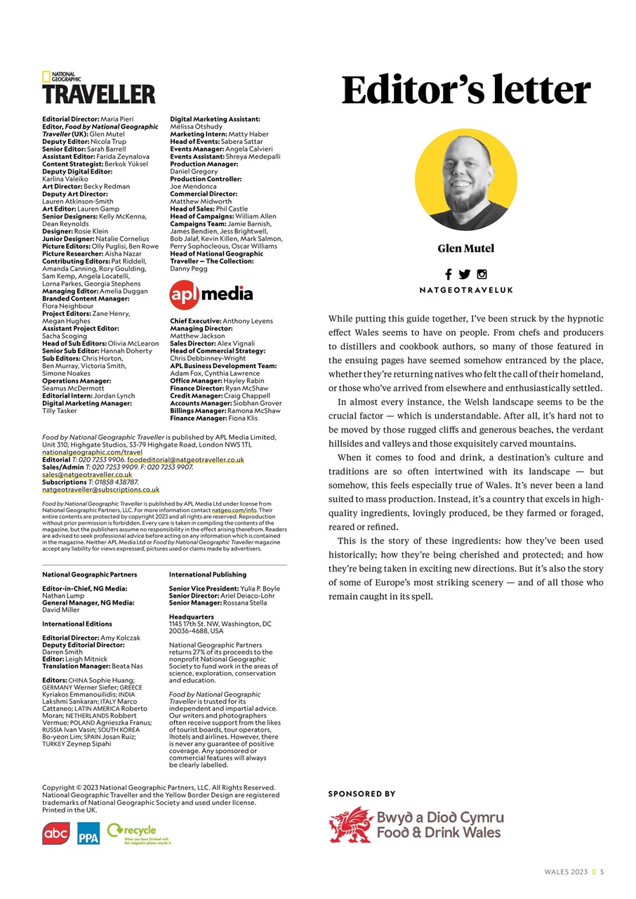 National Geographic Traveller UK Preview Pages