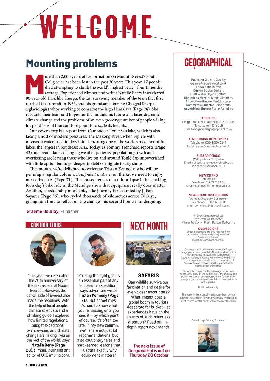 Geographical Preview Pages