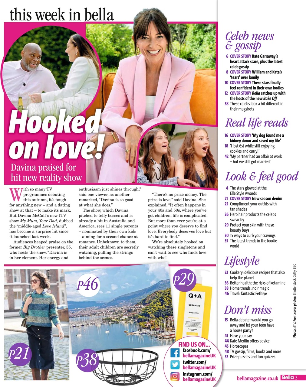 Bella Magazine Preview Pages