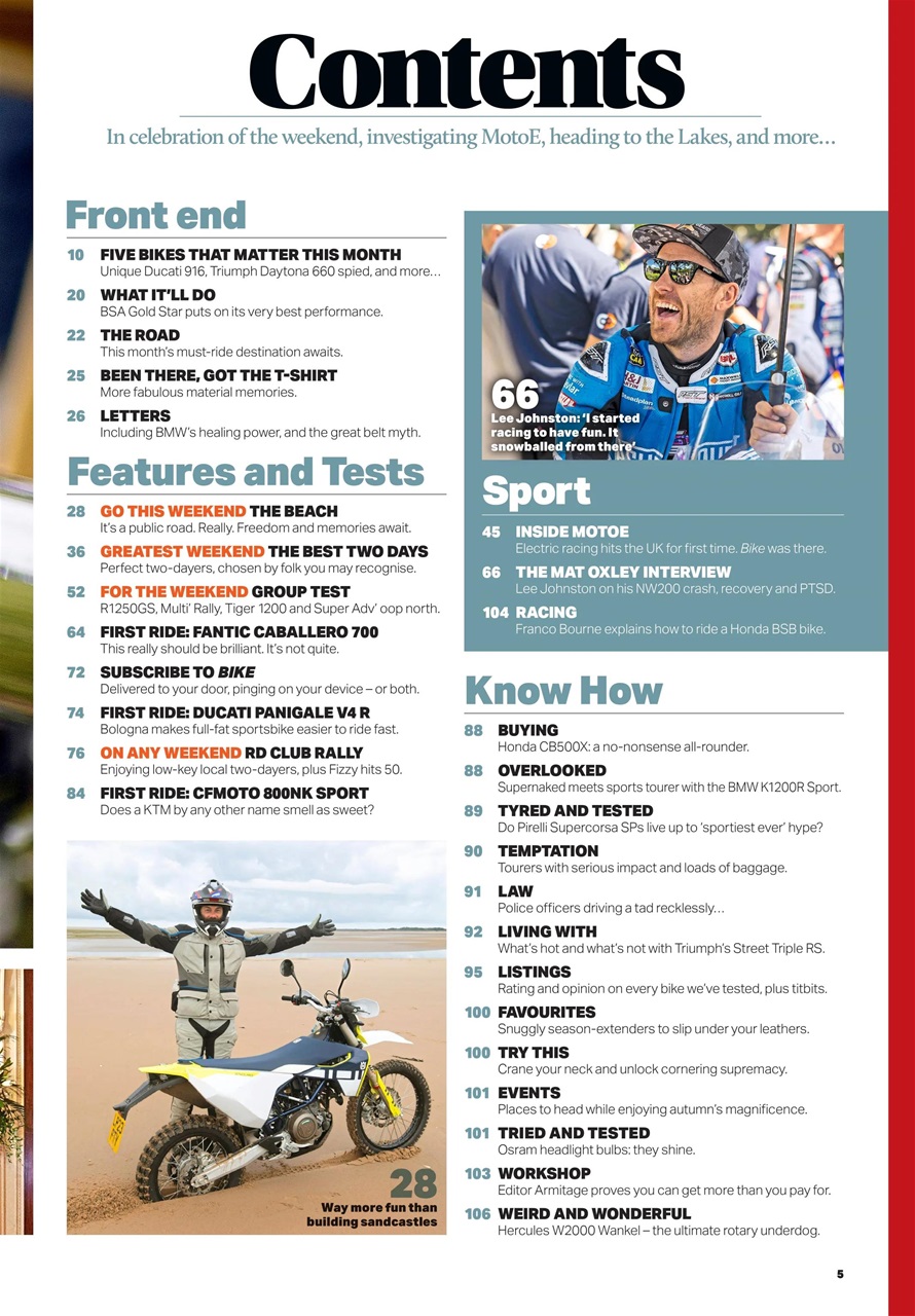 Bike Preview Pages