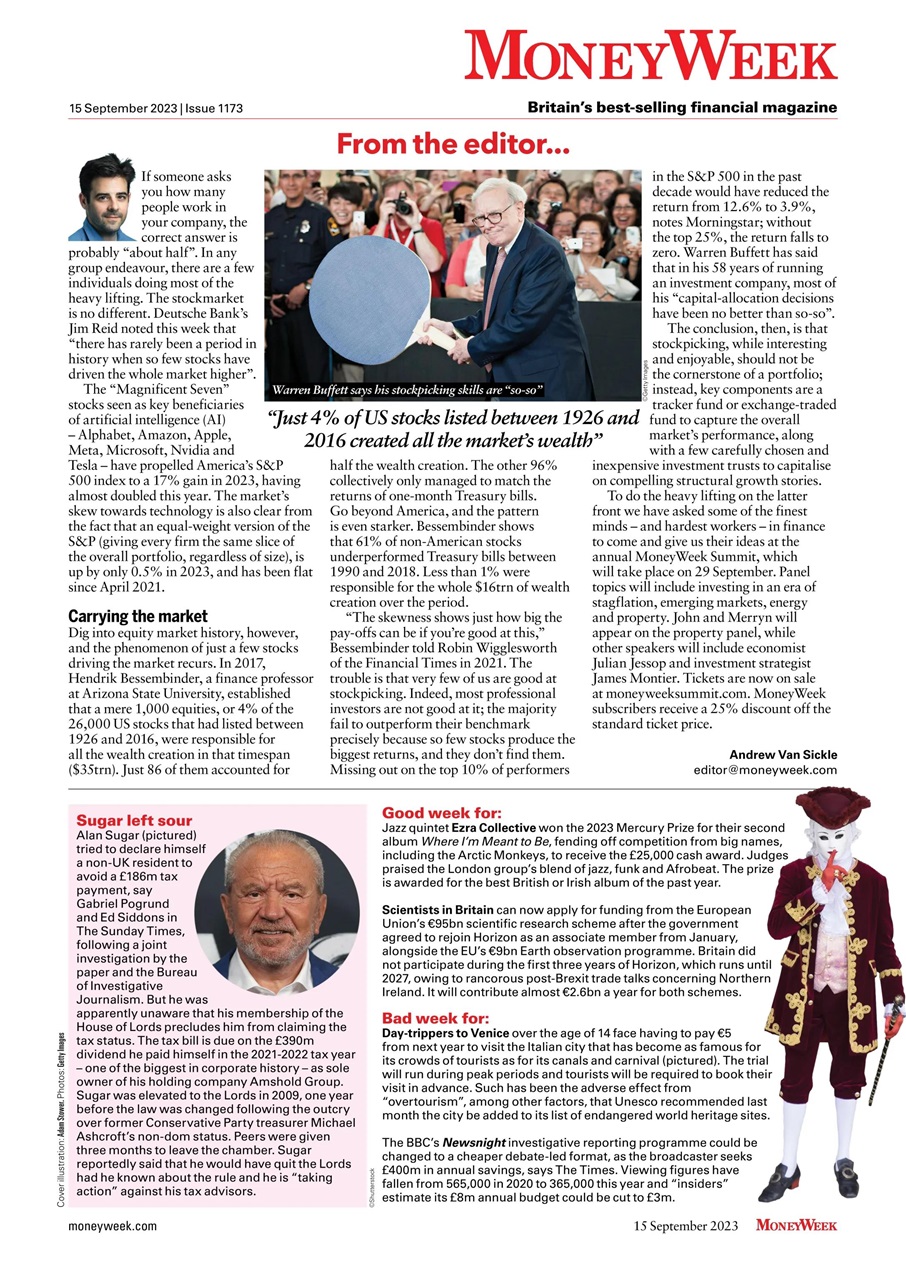 MoneyWeek Preview Pages