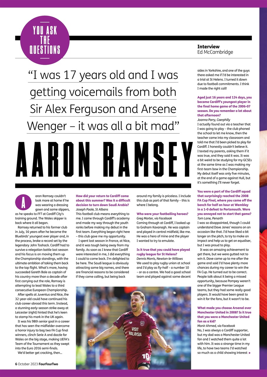 FourFourTwo Preview Pages