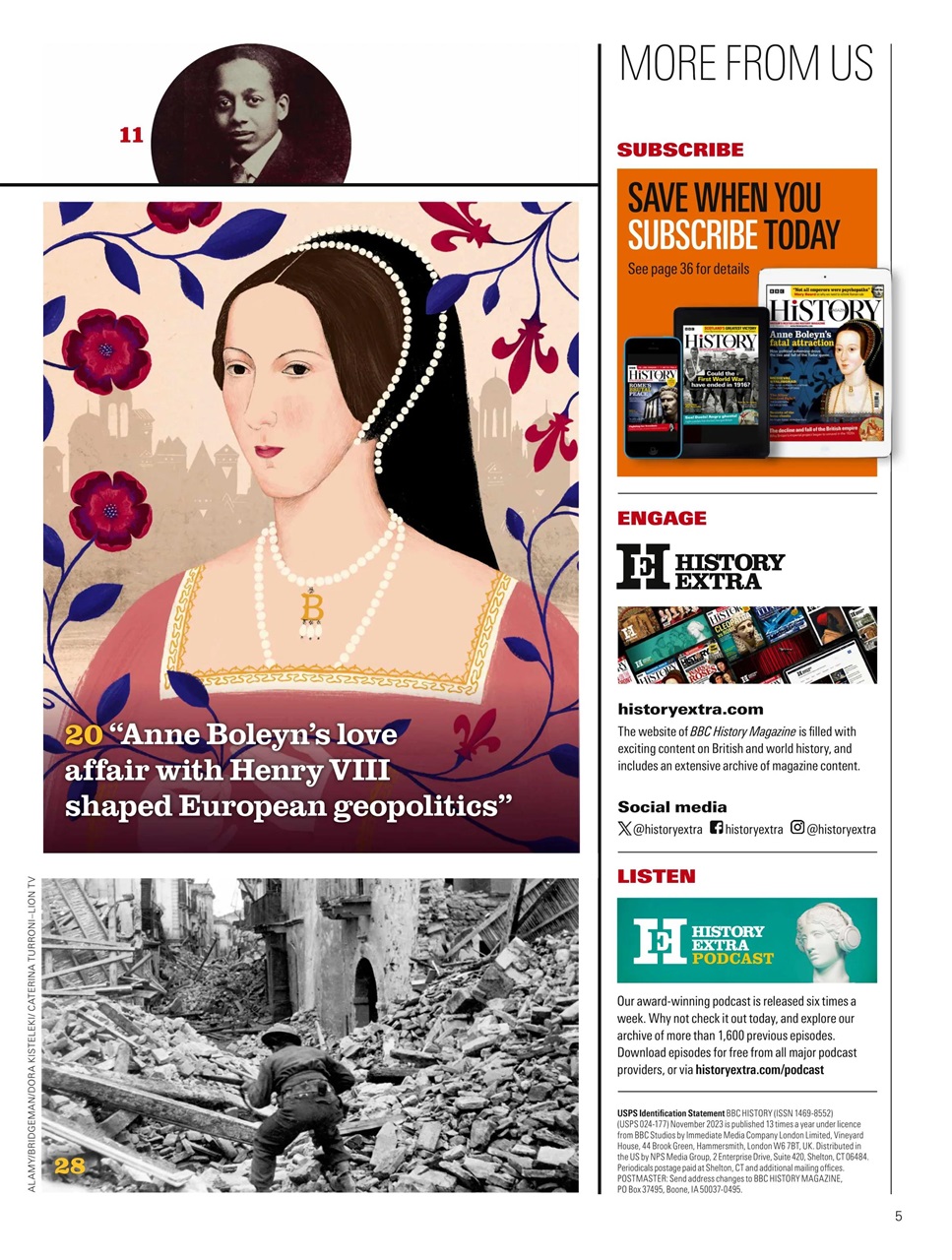 History Extra Magazine Preview Pages