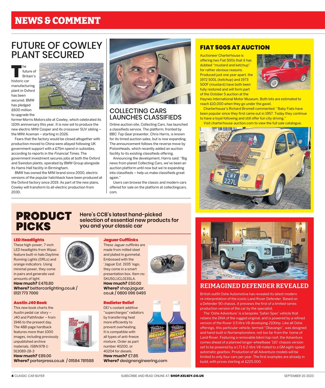 Classic Car Buyer Preview Pages