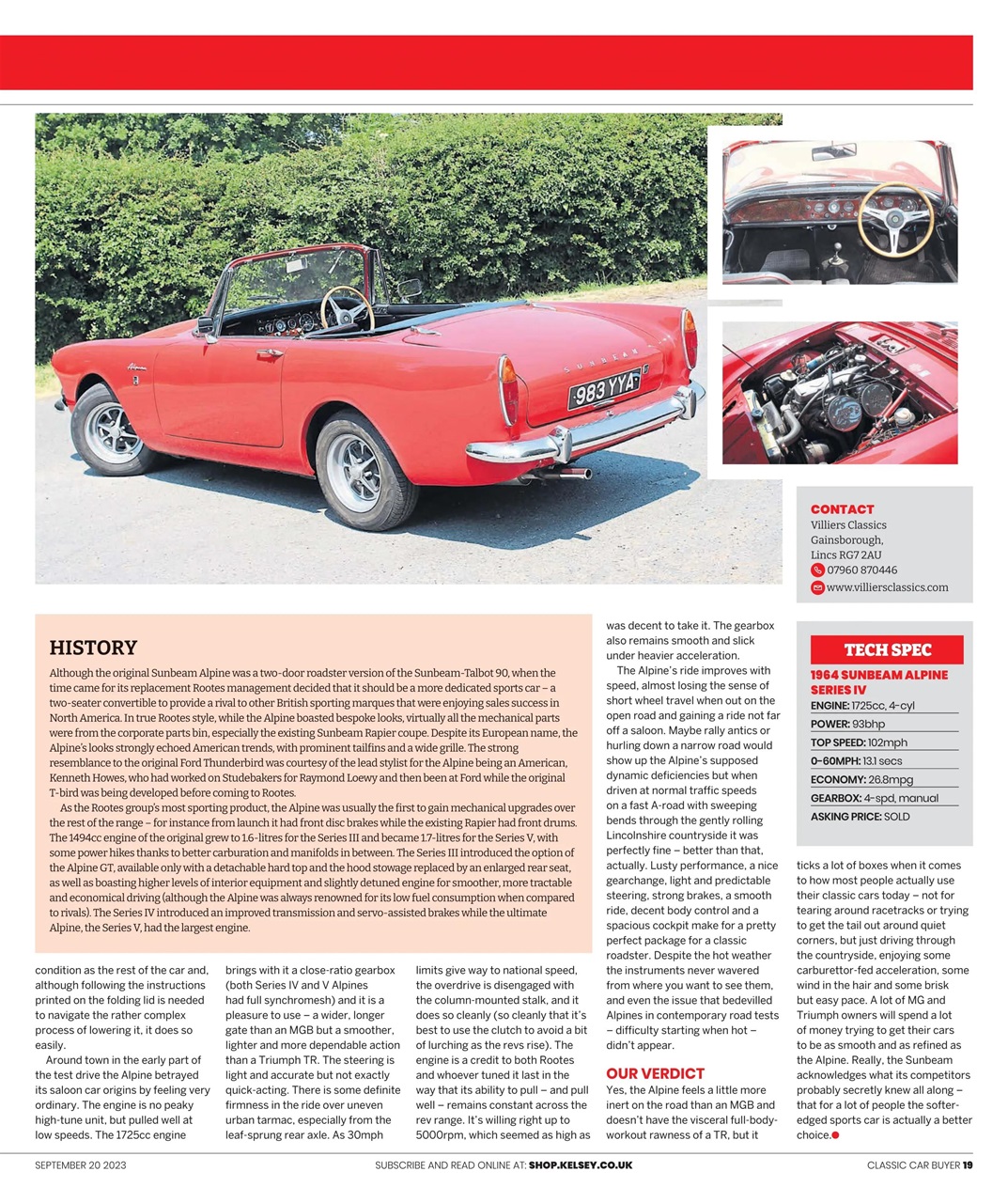Classic Car Buyer Preview Pages