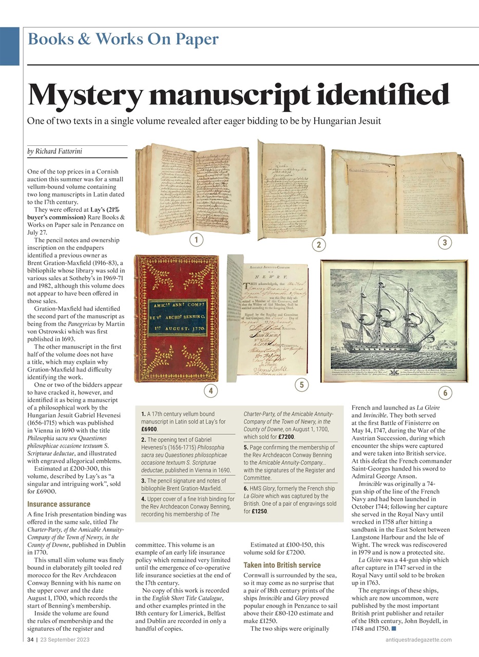 Antiques Trade Gazette Preview Pages