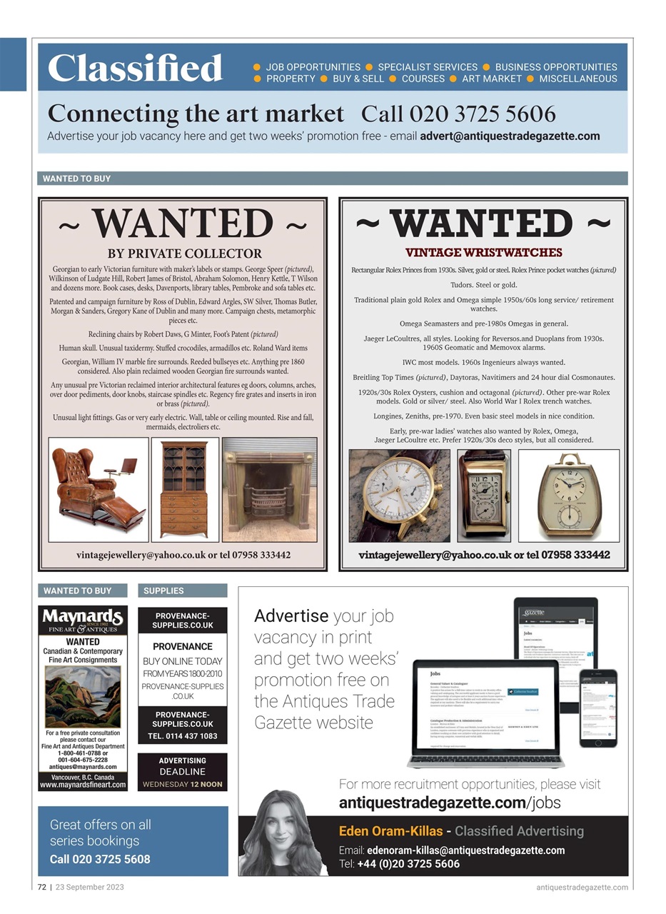 Antiques Trade Gazette Preview Pages