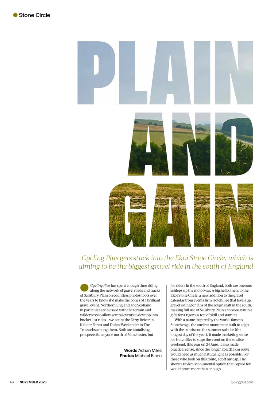 Cycling Plus Preview Pages