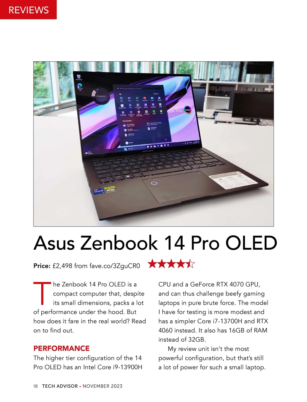 Tech Advisor Preview Pages