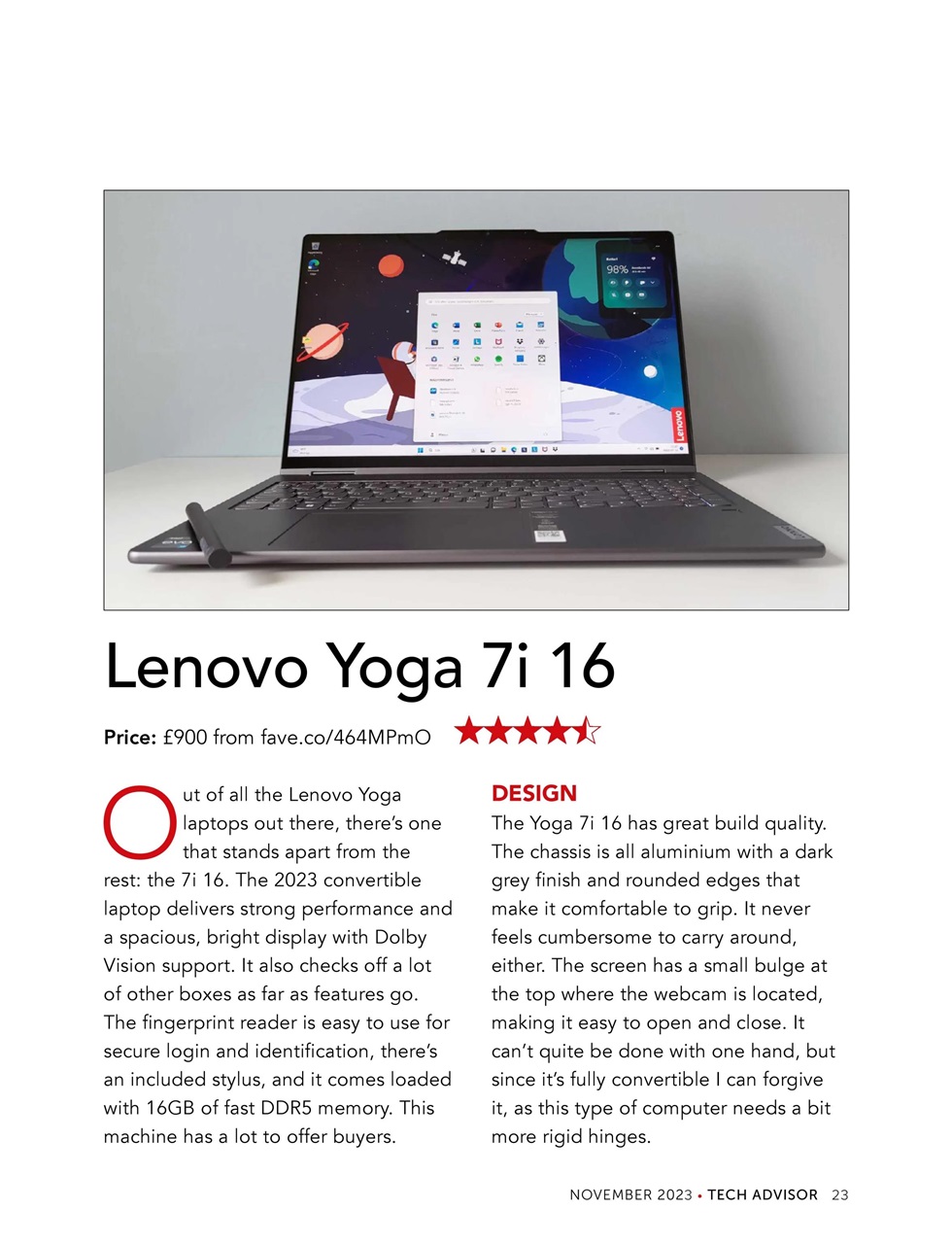 Tech Advisor Preview Pages