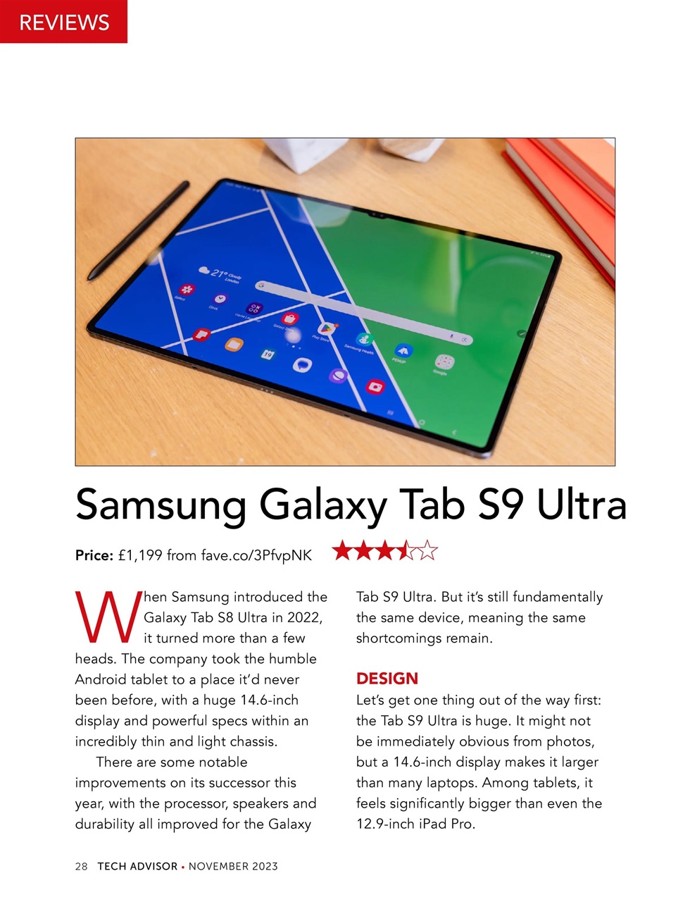 Tech Advisor Preview Pages