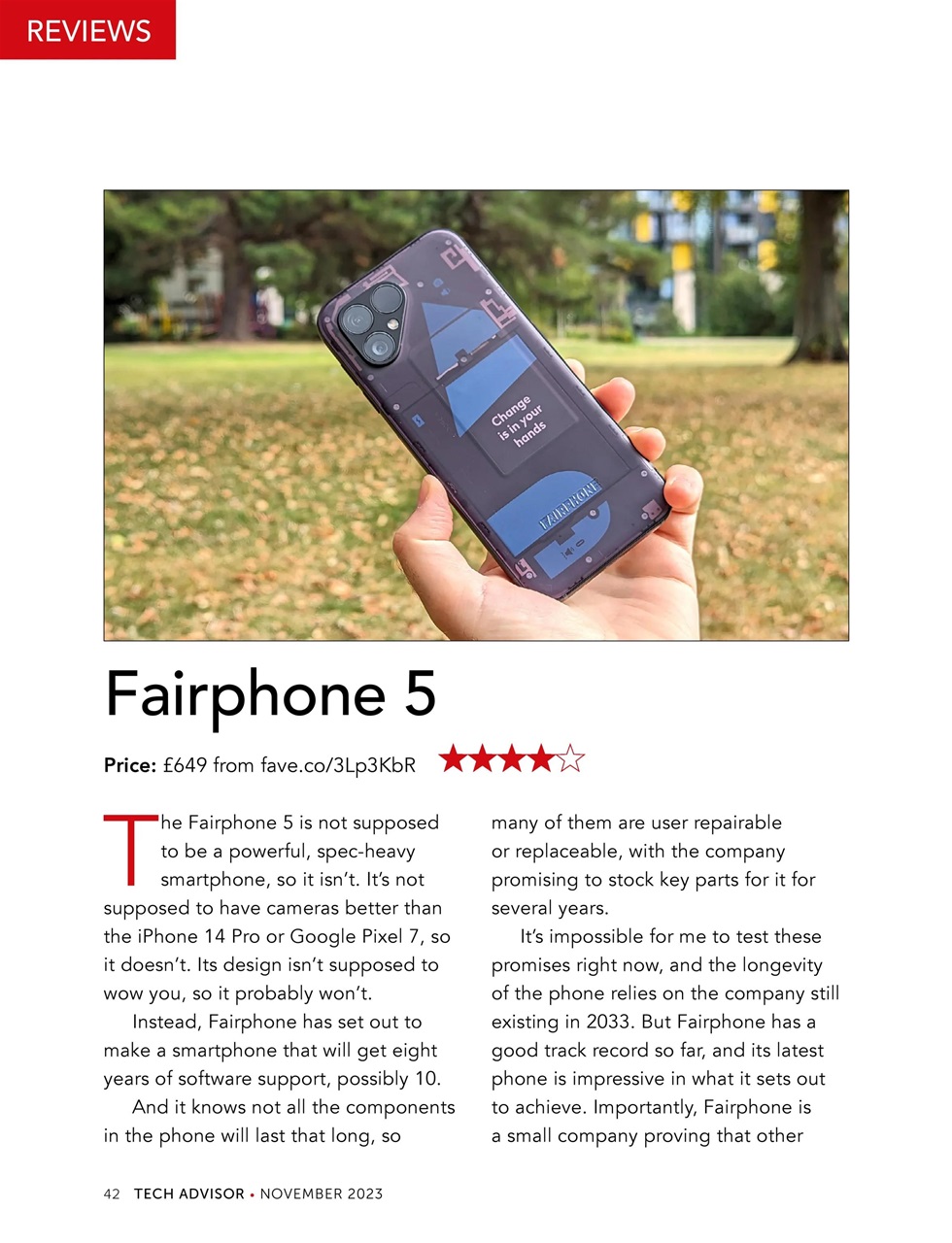 Tech Advisor Preview Pages