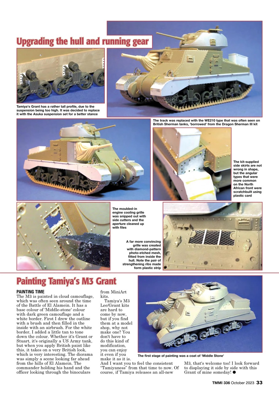 Tamiya Model Magazine Preview Pages