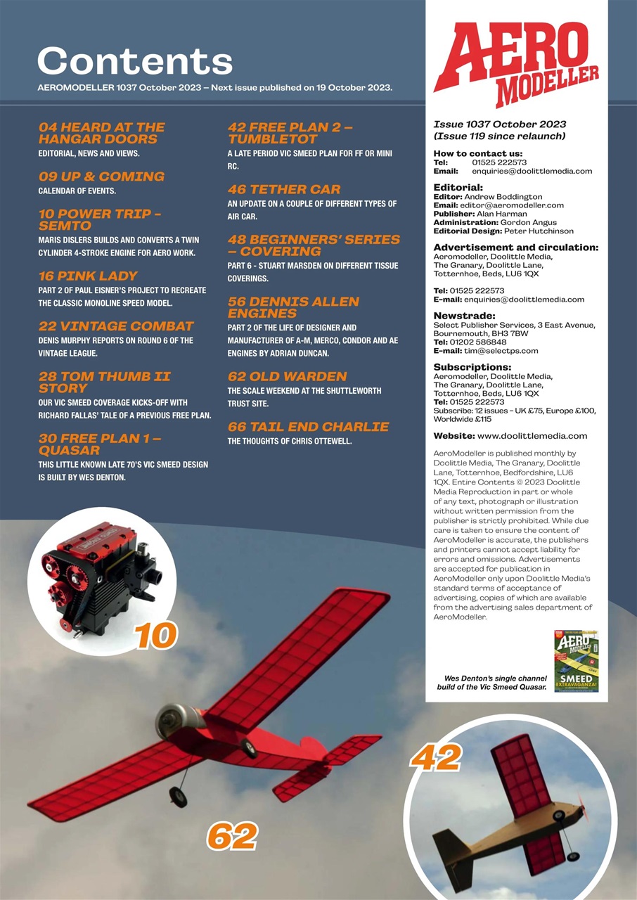 AeroModeller Preview Pages