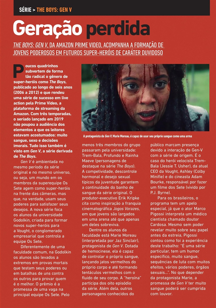 Mundo dos Super-Heróis Preview Pages