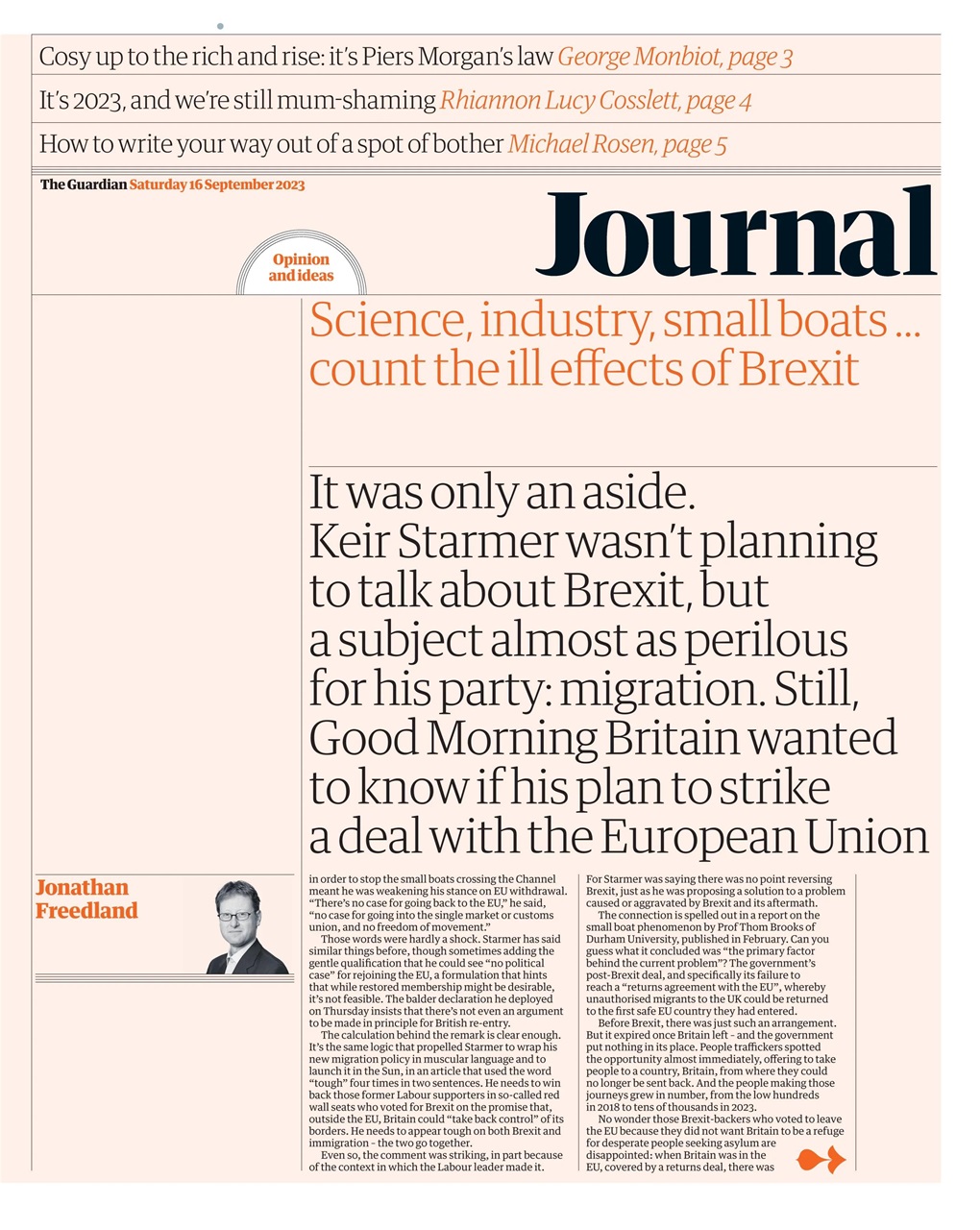 The Guardian Newspaper Preview Pages