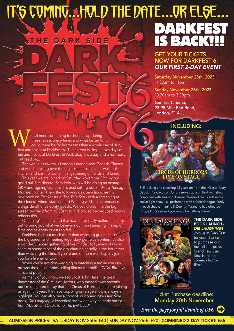 The Darkside Preview Pages