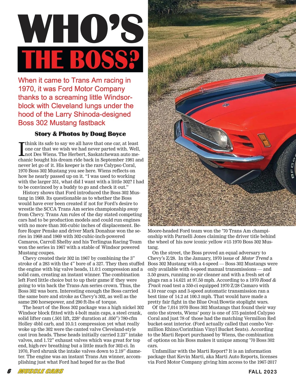 Muscle Cars Preview Pages