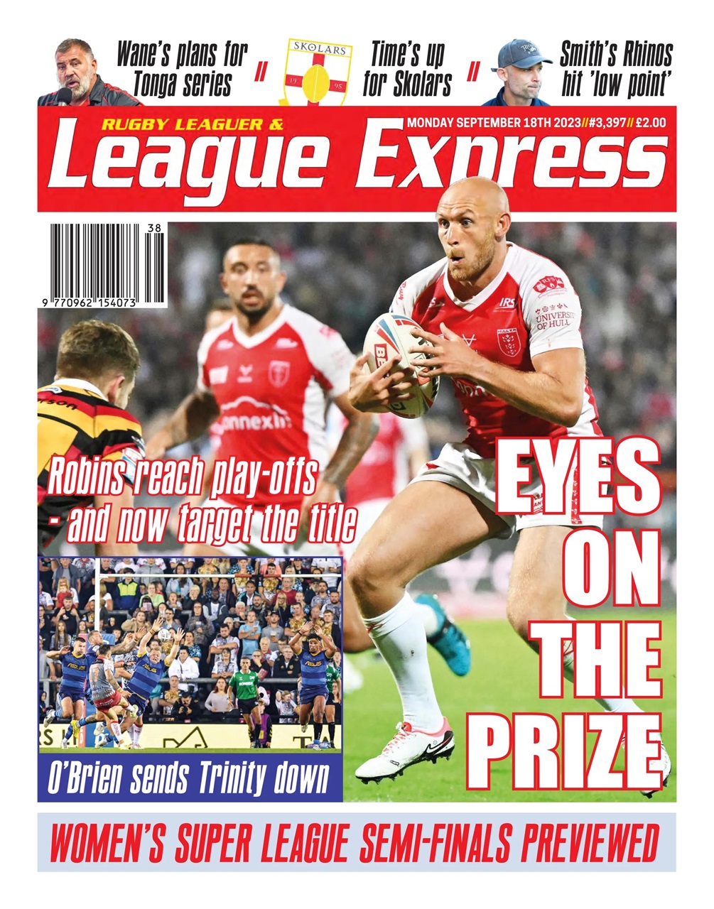 League Express Preview Pages